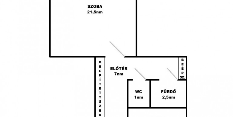ALAPRAJZ 36 NM 1 SZOBA PANEL