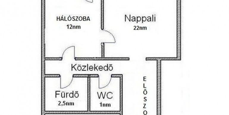 49nm-es 2szobás,loggia,panel, Népfürdő